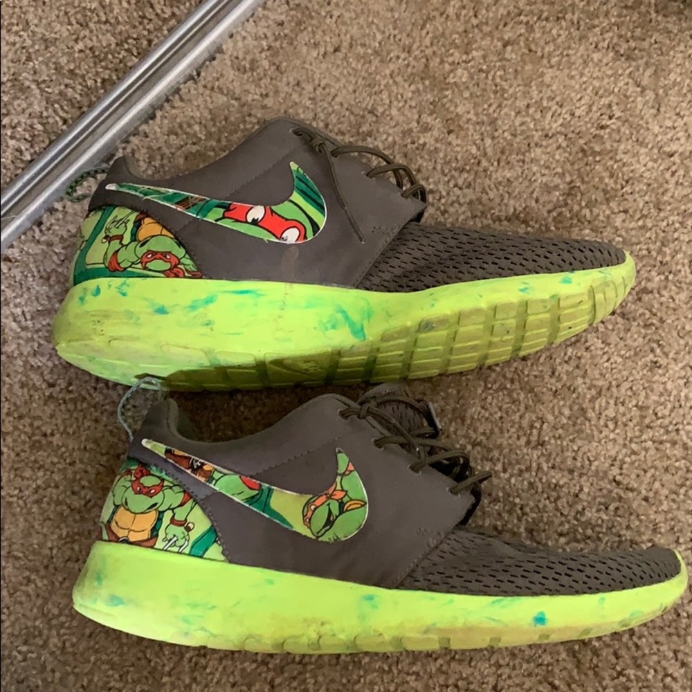 Custom Nike Ninja Turtle Men Shoe